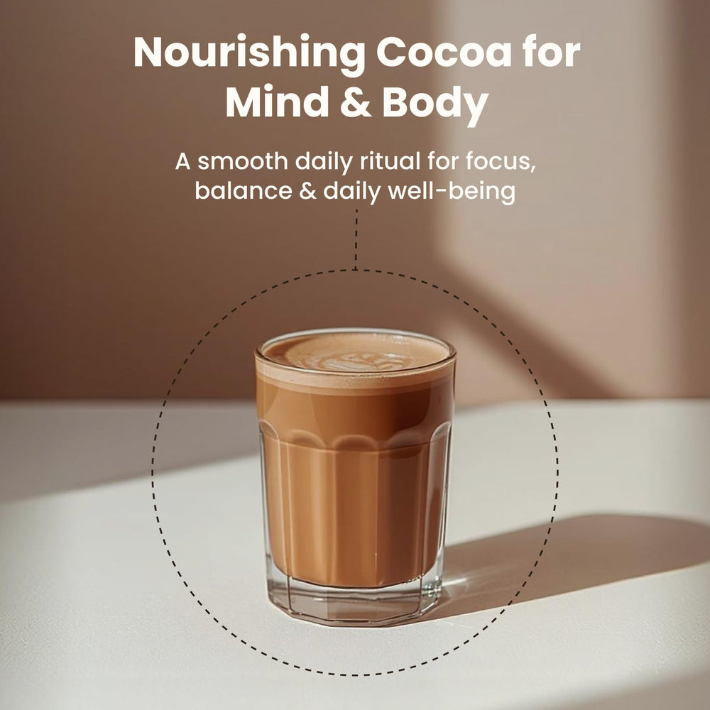 Prosper Mushroom Cocoa ingredient bowl featuring the mushroom powder and coconut sugar