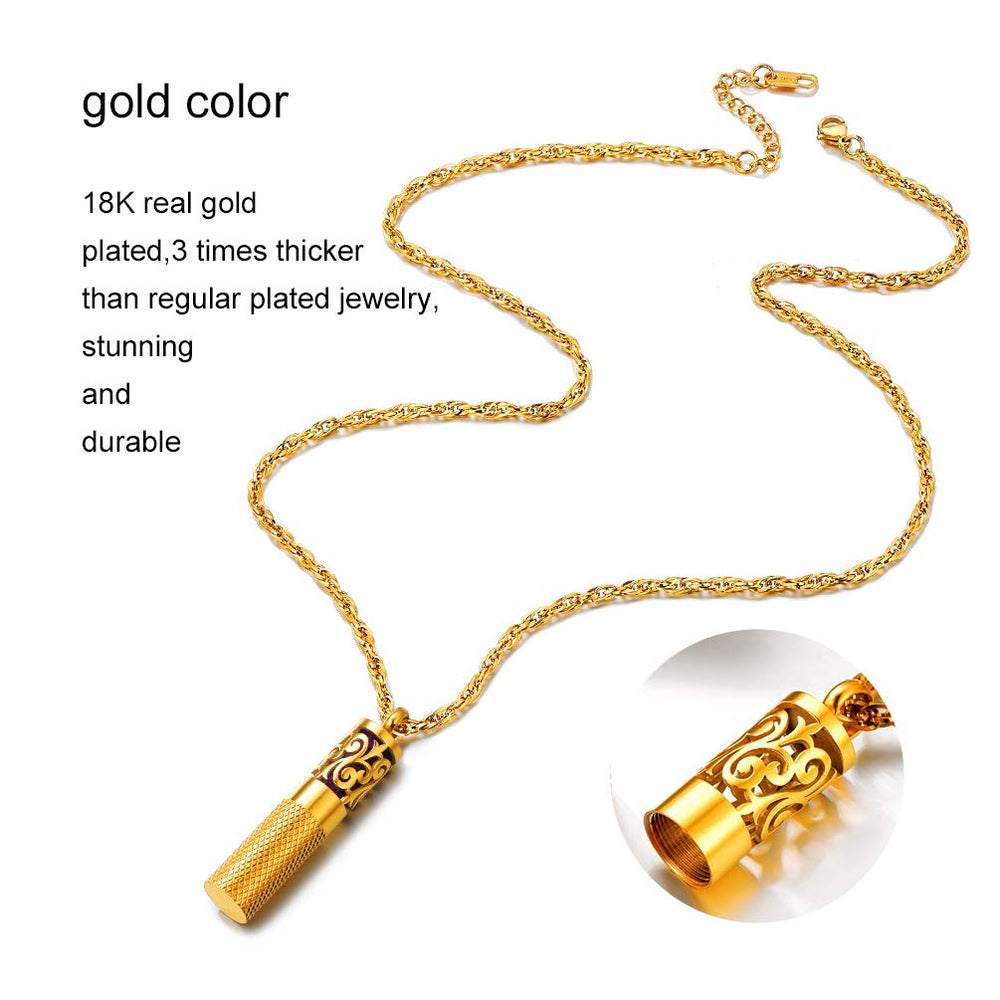 PROSTEEL Diffuser Necklace box and velvet pouch protect the piece and enhance gifting