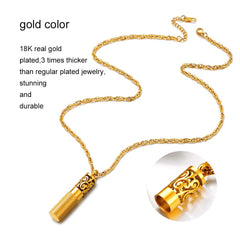 PROSTEEL Diffuser Necklace box and velvet pouch protect the piece and enhance gifting