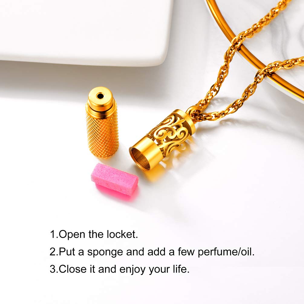 PROSTEEL Diffuser Necklace sponges for easy, reusable scent customization