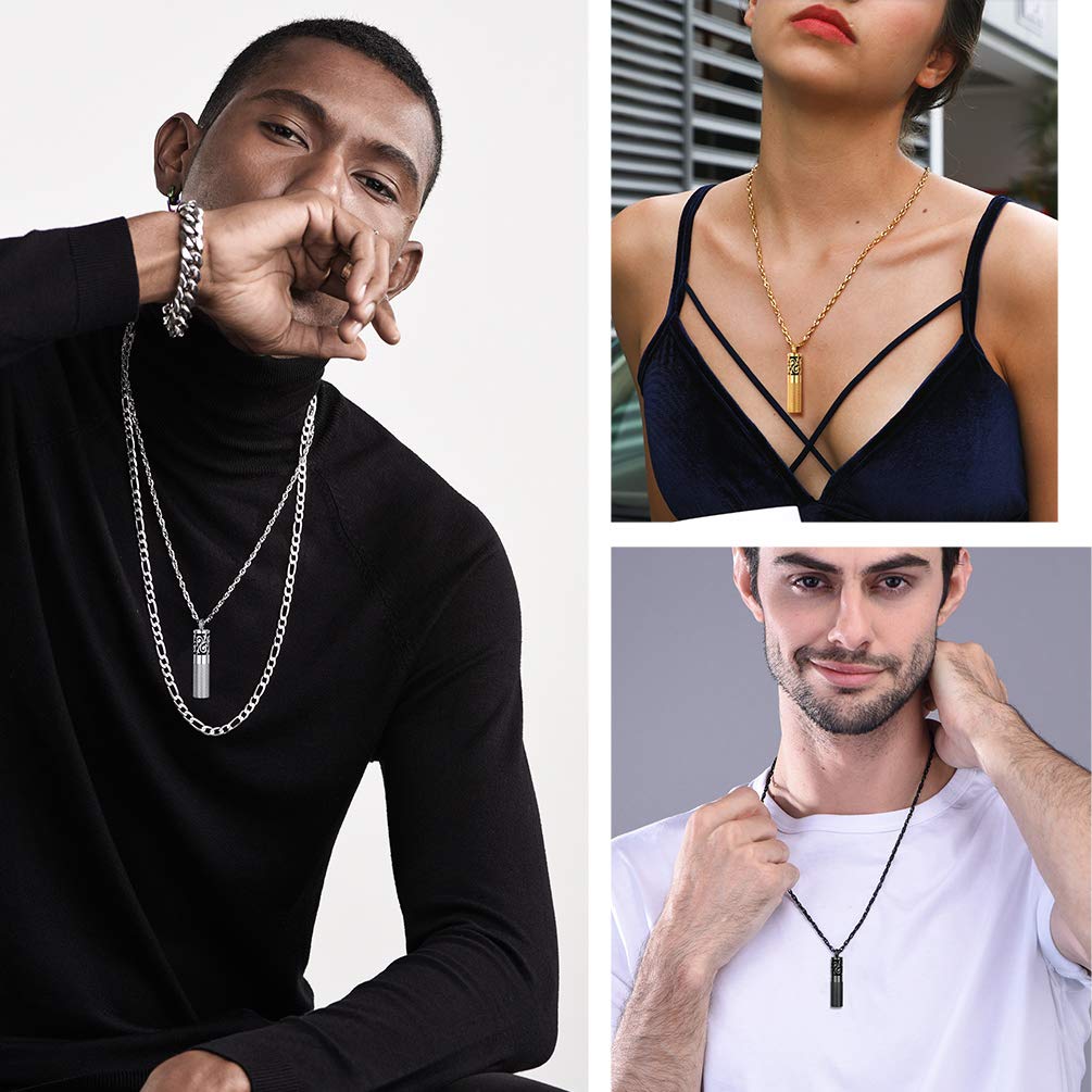 PROSTEEL Diffuser Necklace worn to enjoy portable aroma during daily activities