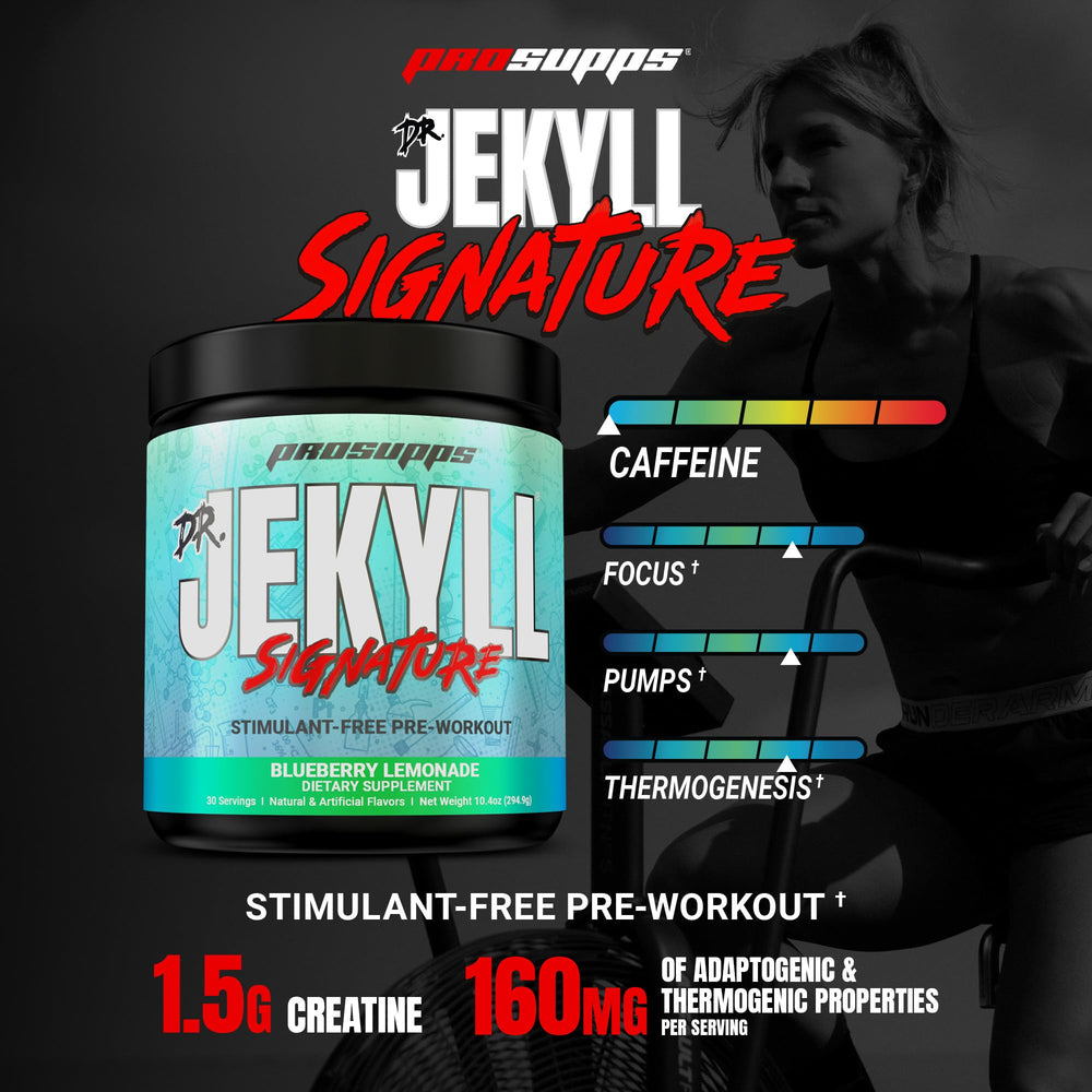 Close-up of caffeine-free formula, ideal for late workouts.