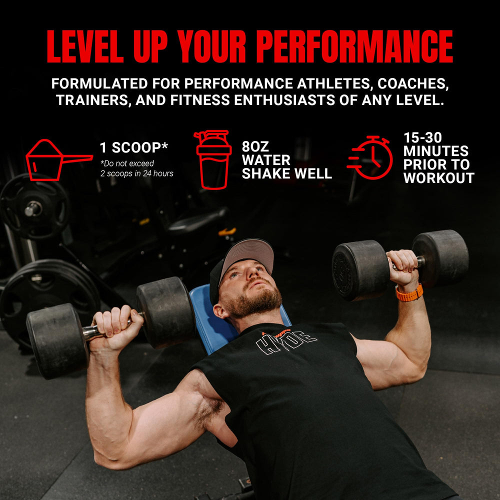 PROSUPPS HYDE label close-up highlighting clean ingredients.