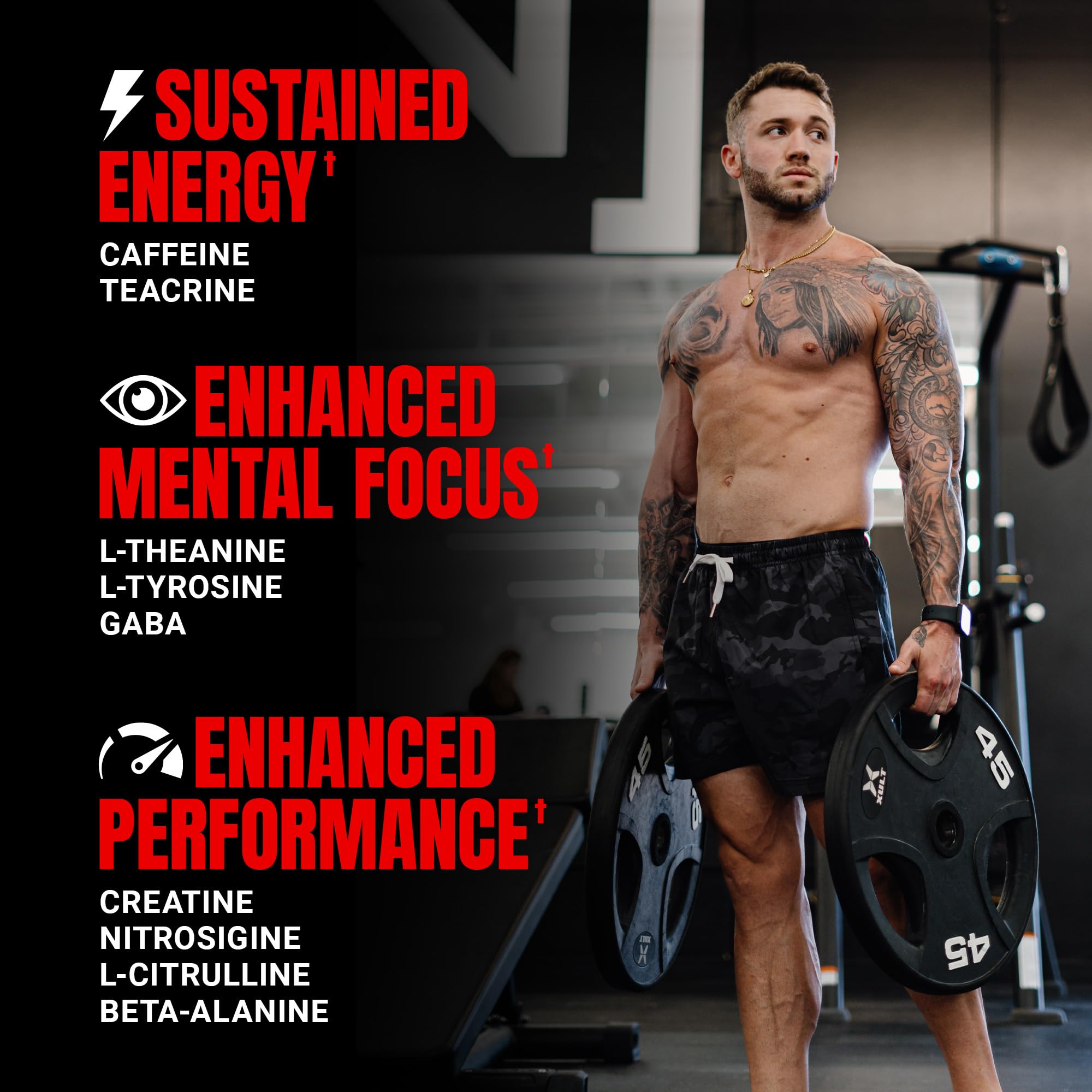 PROSUPPS HYDE scoop in action for accurate pre-workout dosing.