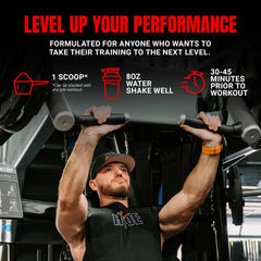 PROSUPPS Mr HYDE Max Pump bottle label highlights clean, transparent ingredients.
