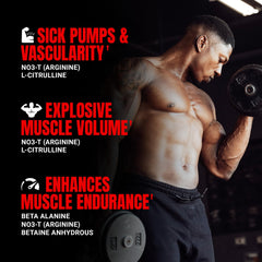 PROSUPPS Mr HYDE Max Pump being poured for quick-mix before training.