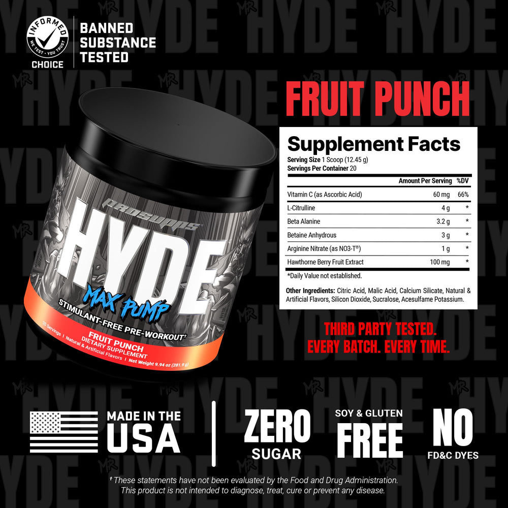 Stack ideas showing how Max Pump can pair with other pre-workouts.