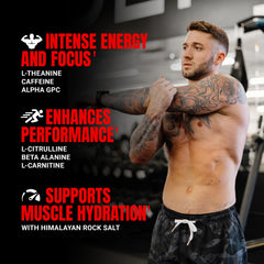 Close-up of PROSUPPS Mr. Hyde Nightmare powder texture
