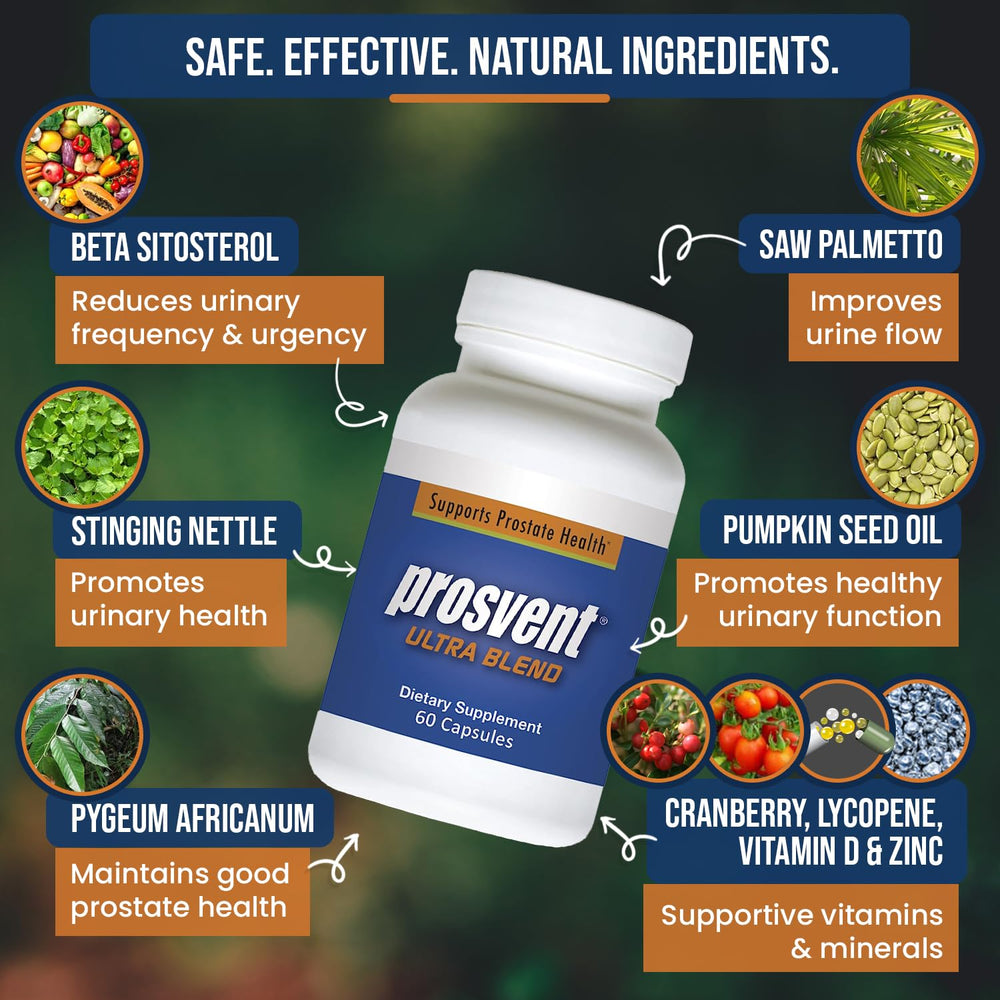 Prosvent bottle shown in a lifestyle scene for convenient daily use.
