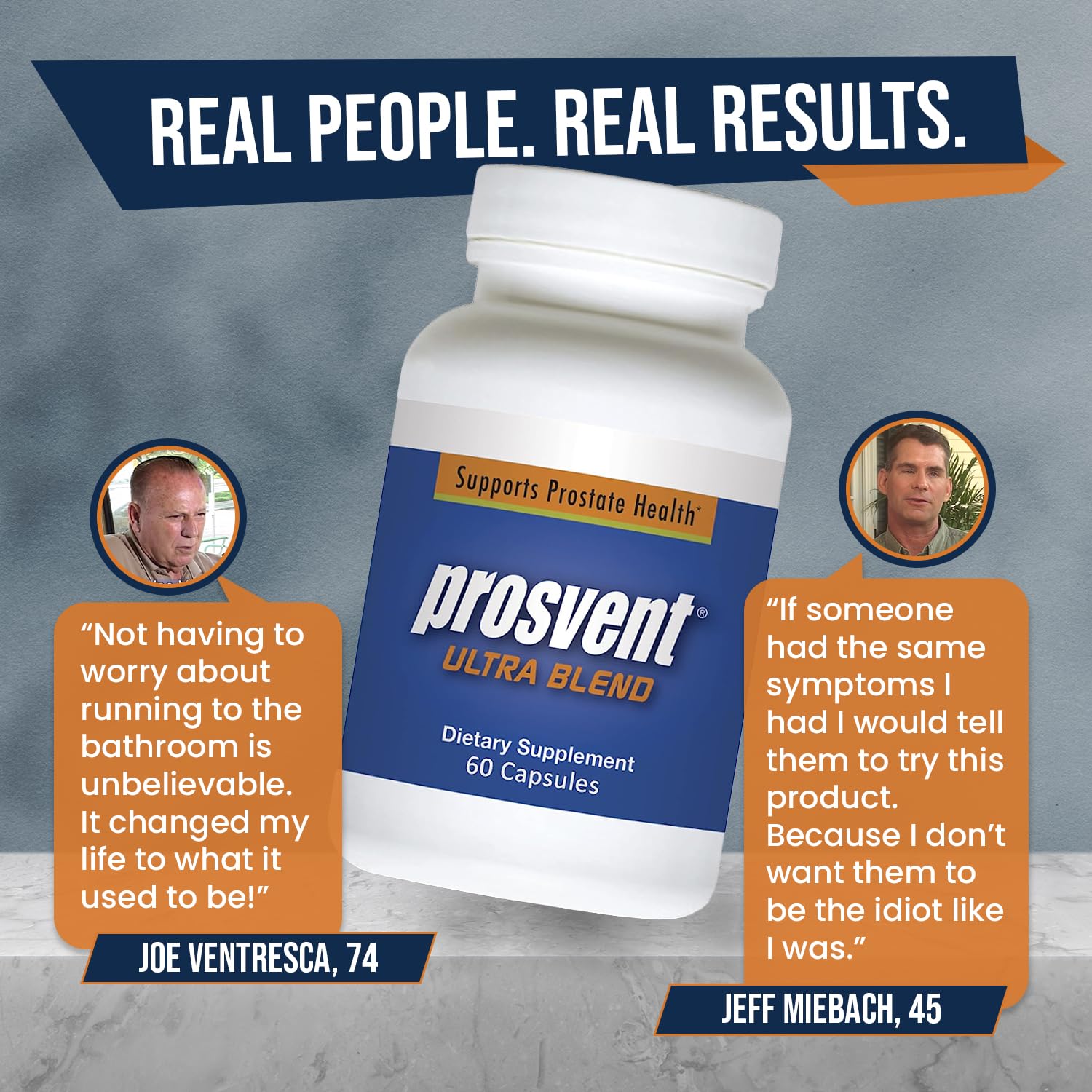 Prosvent formula highlighting Cranberry extract for prostate health support.