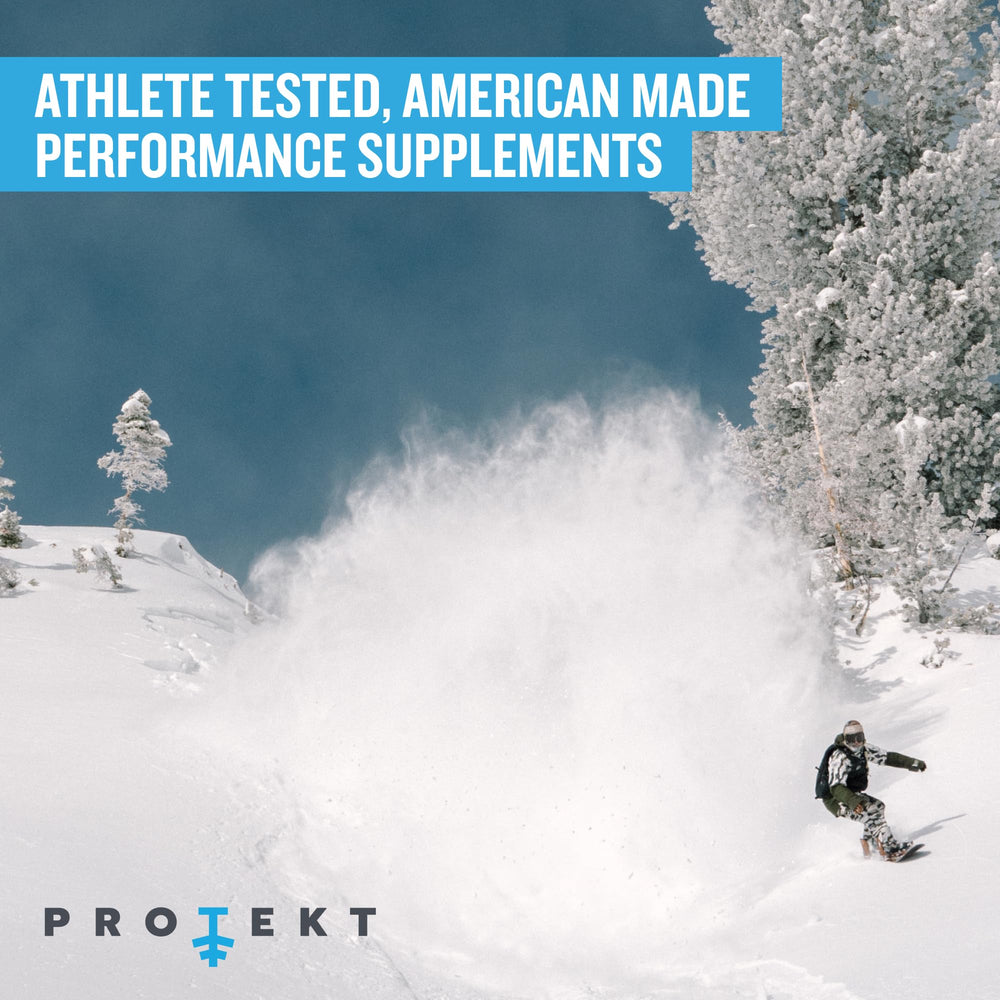 PROTEKT packet resting on a gym bag, ideal for travel performance.