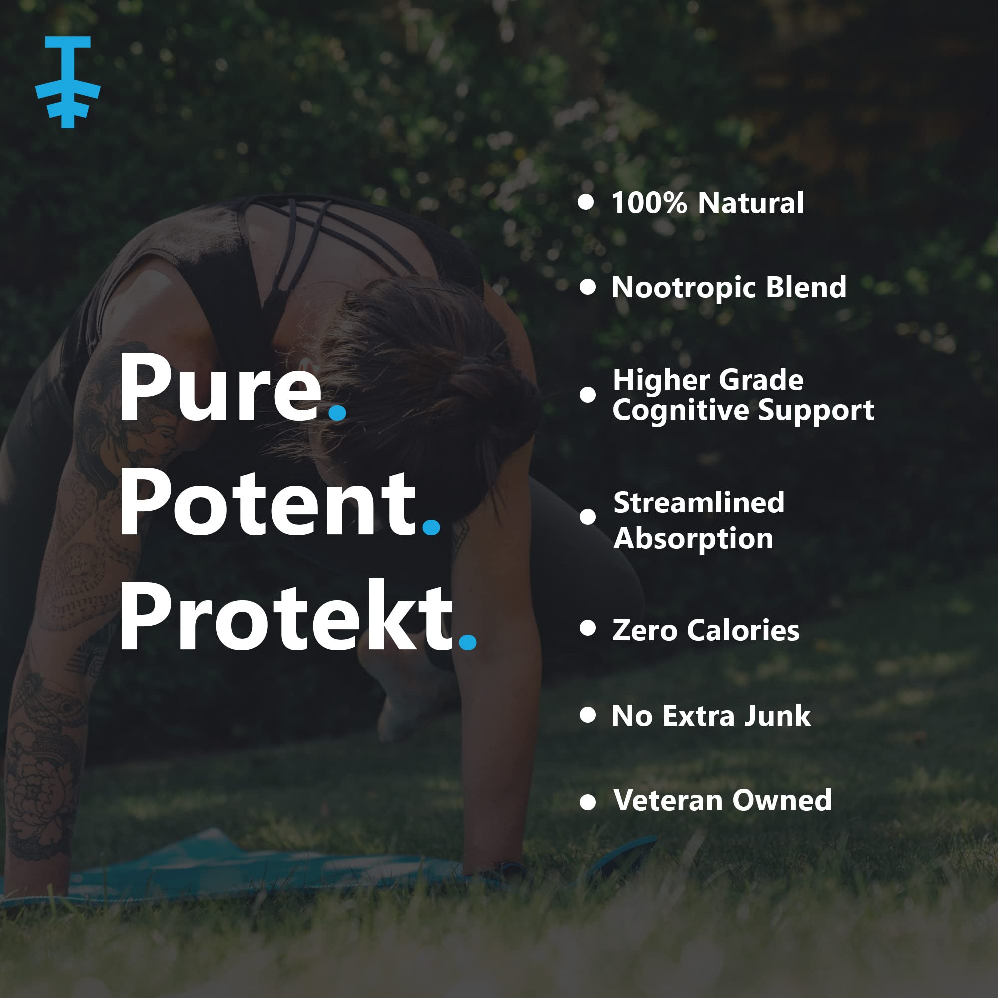 PROTEKT USA-made label on bottle signaling quality and purity