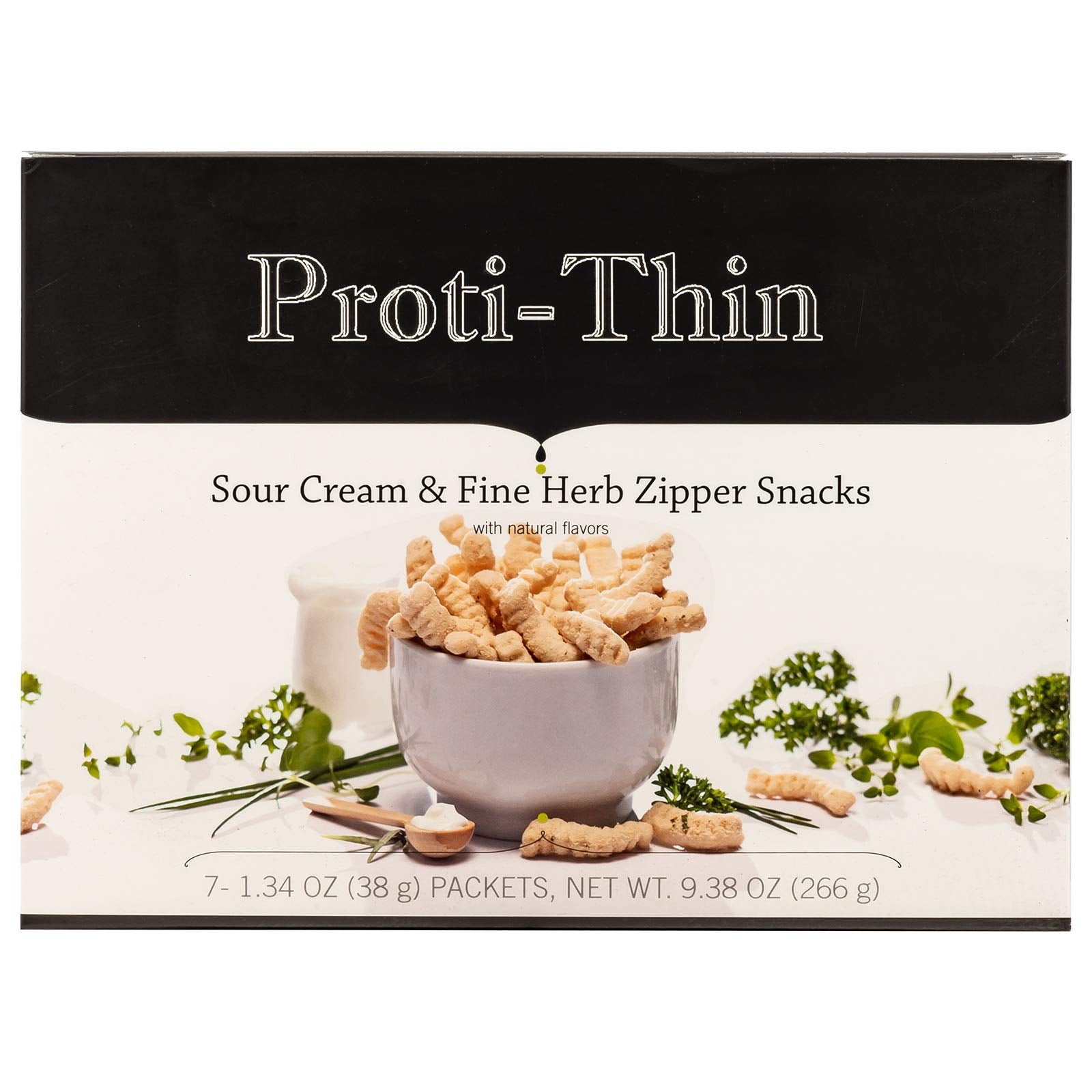Serving idea with Proti-Thin snacks and vegetables