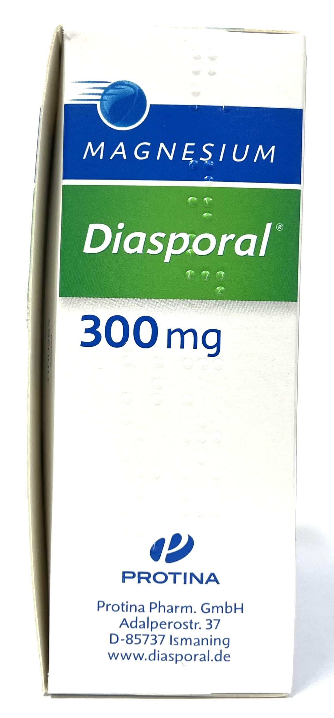 Protina Magnesium Diasporal granules with orange flavor hint