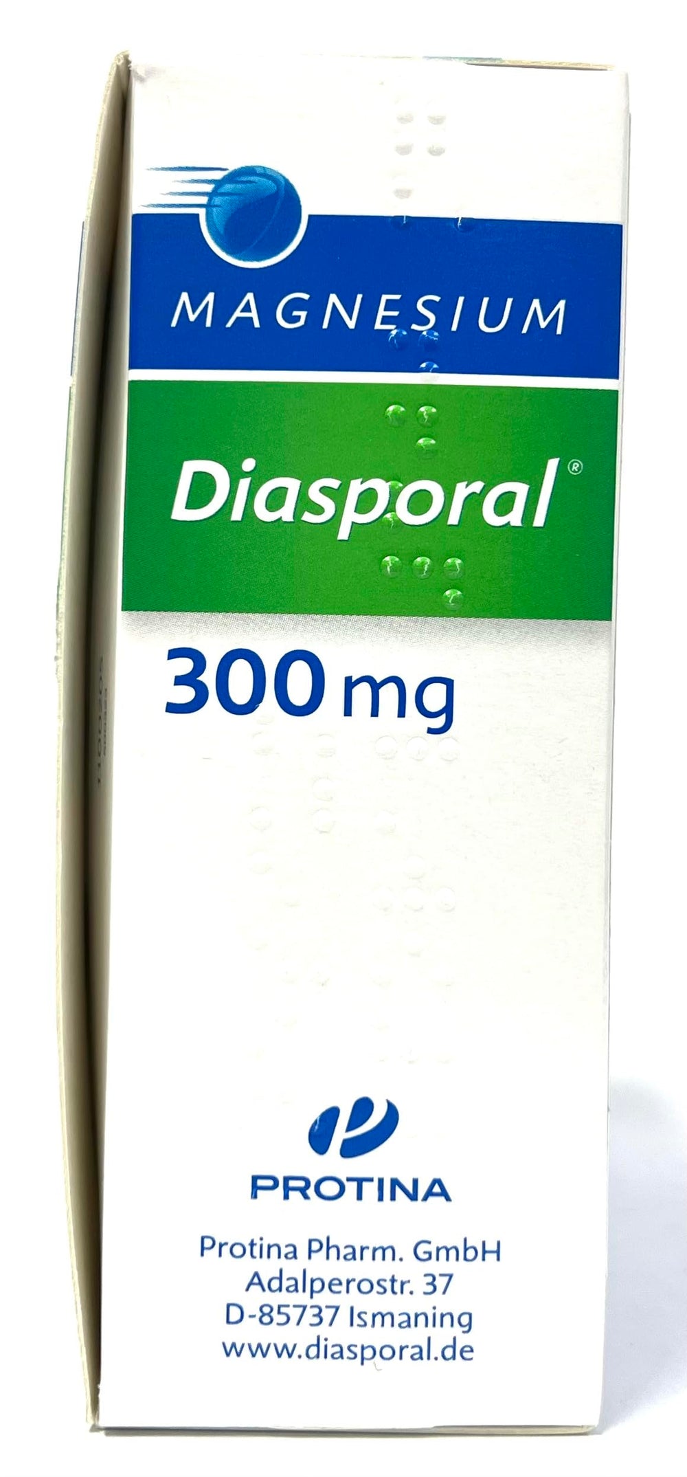 Protina Magnesium Diasporal granules with orange flavor hint