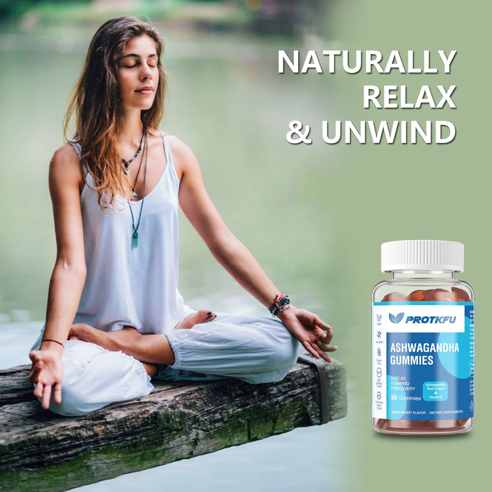 Relaxed moment with ProTKFU gummies during a daily routine.