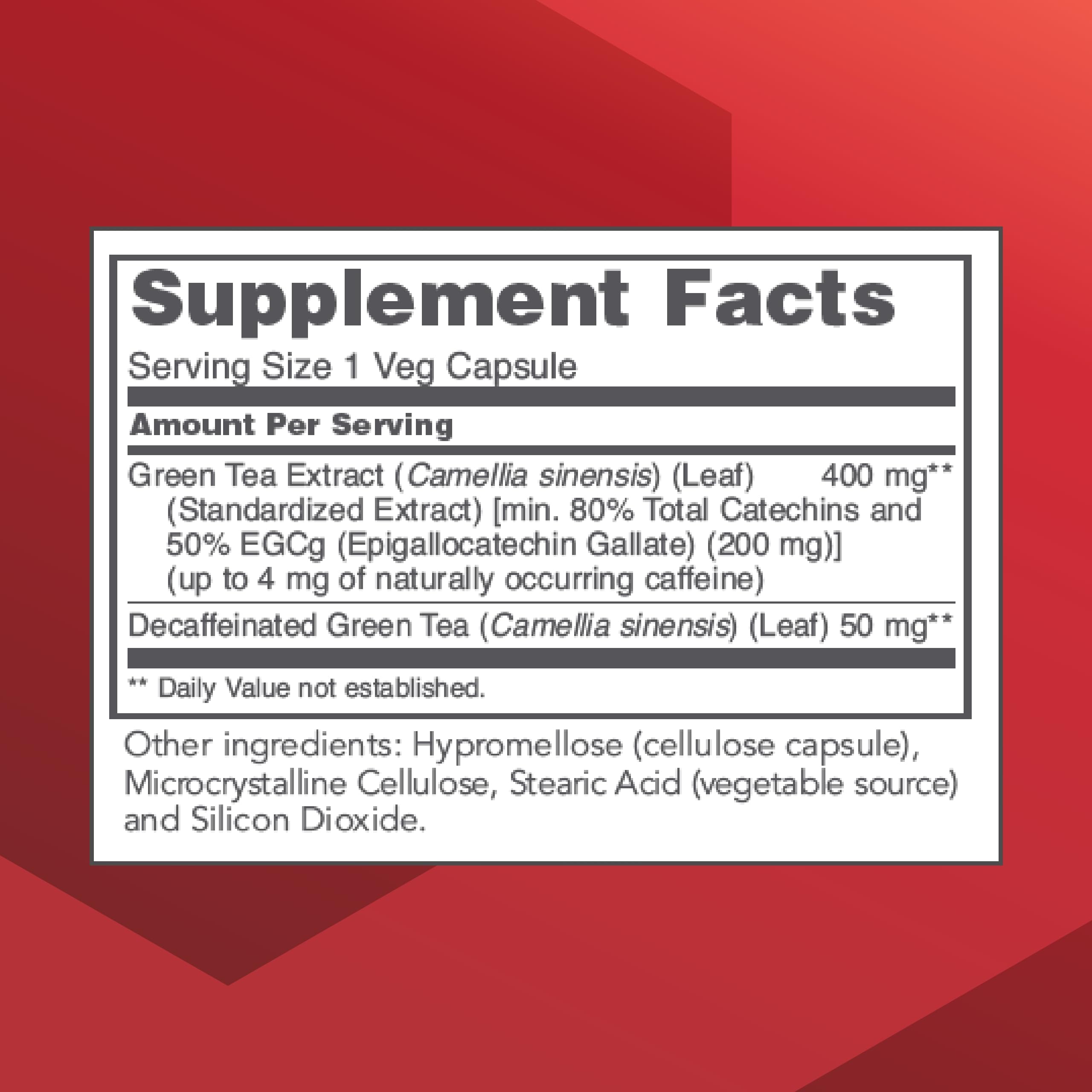 PROTOCOL FOR LIFE BALANCE EGCG capsules closeup highlighting daily capsule form