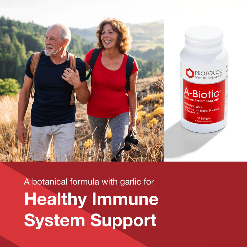 Garlic extract capsule from A-Biotic highlighting traditional herb benefits