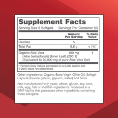 PROTOCOL FOR LIFE BALANCE Aloe Vera Gels packaging close-up with premium labeling.
