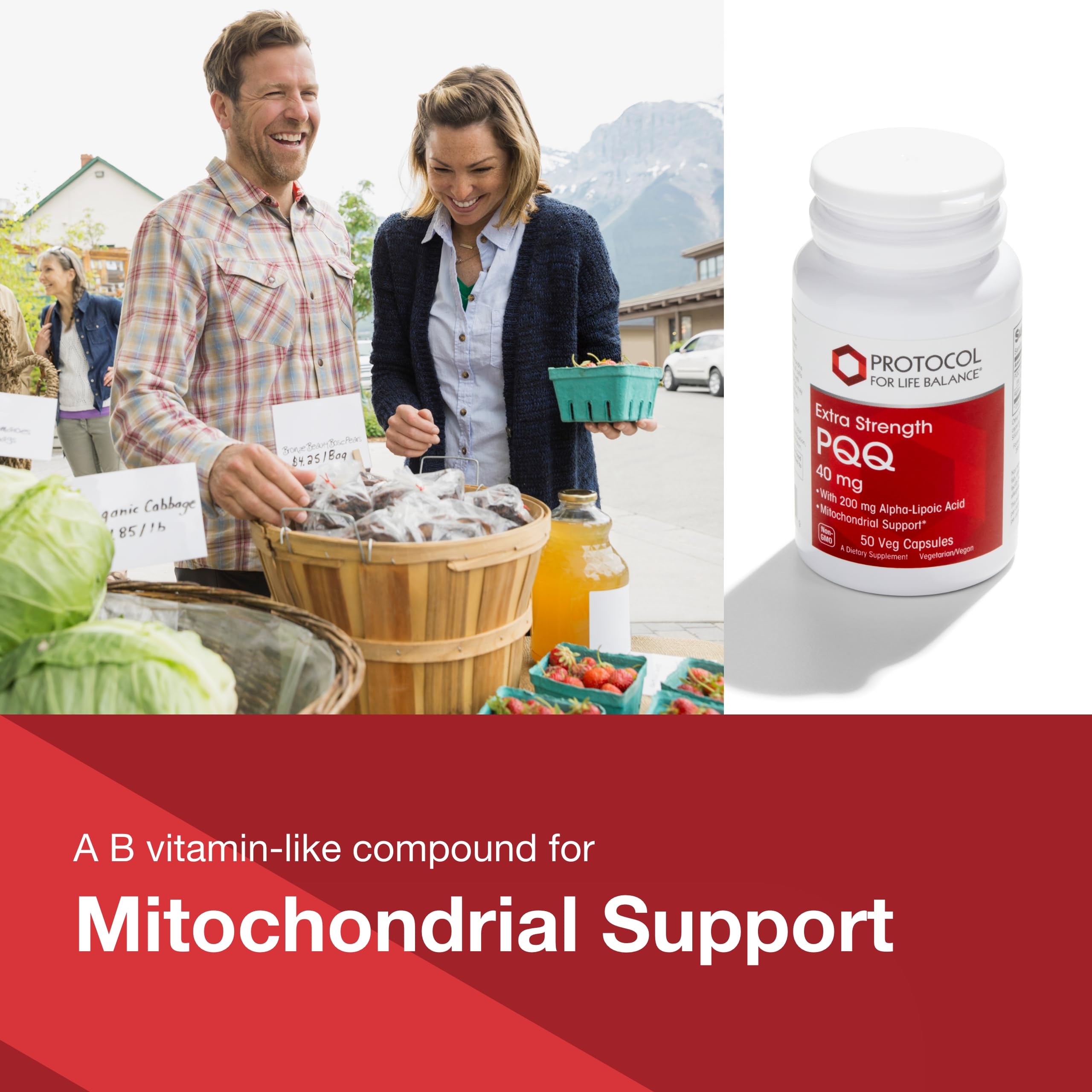 PROTOCOL FOR LIFE BALANCE Alpha-Lipoic Acid 200mg capsules bottle highlight.