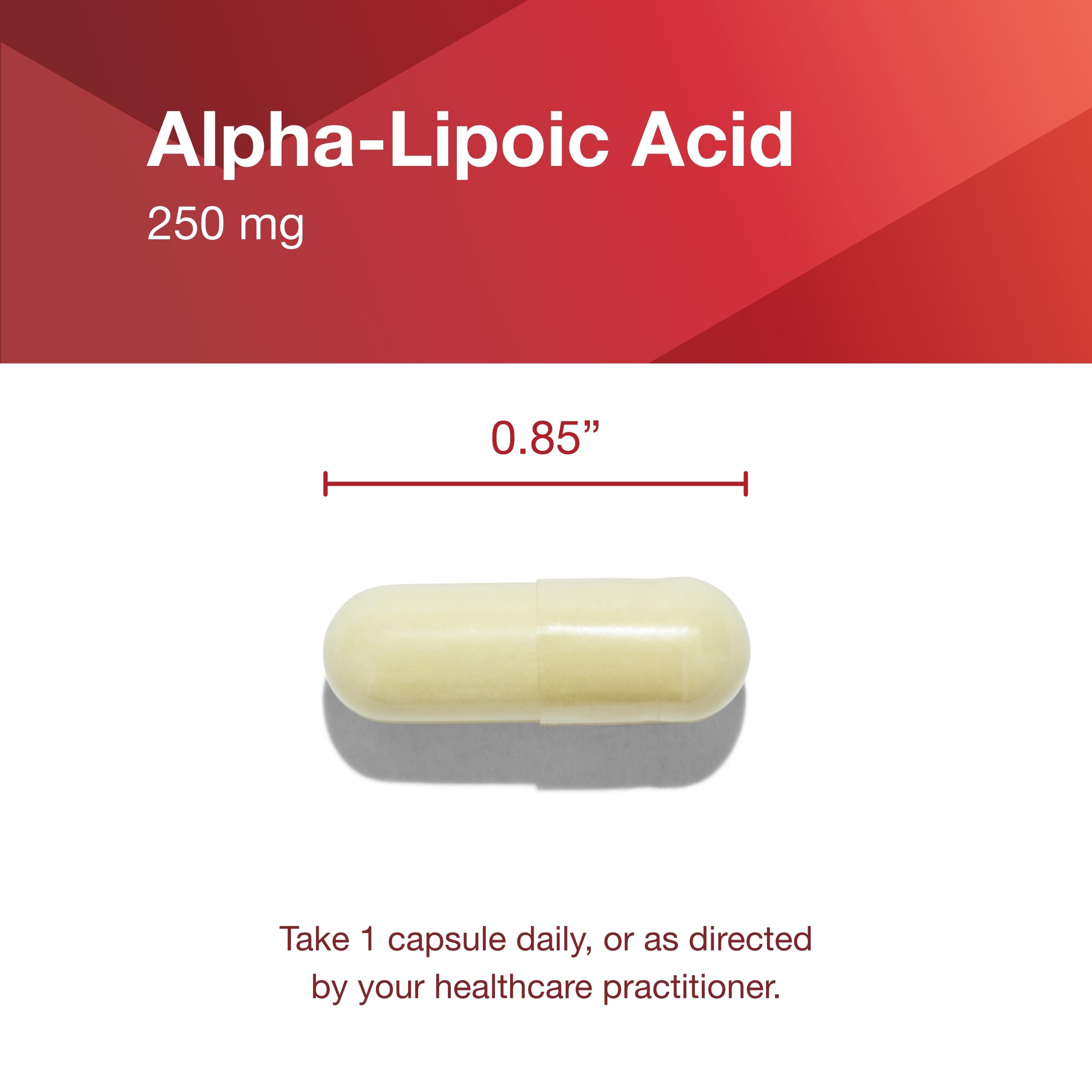 Protocol For Life Balance Alpha-Lipoic Acid capsules lined up for a simple routine.