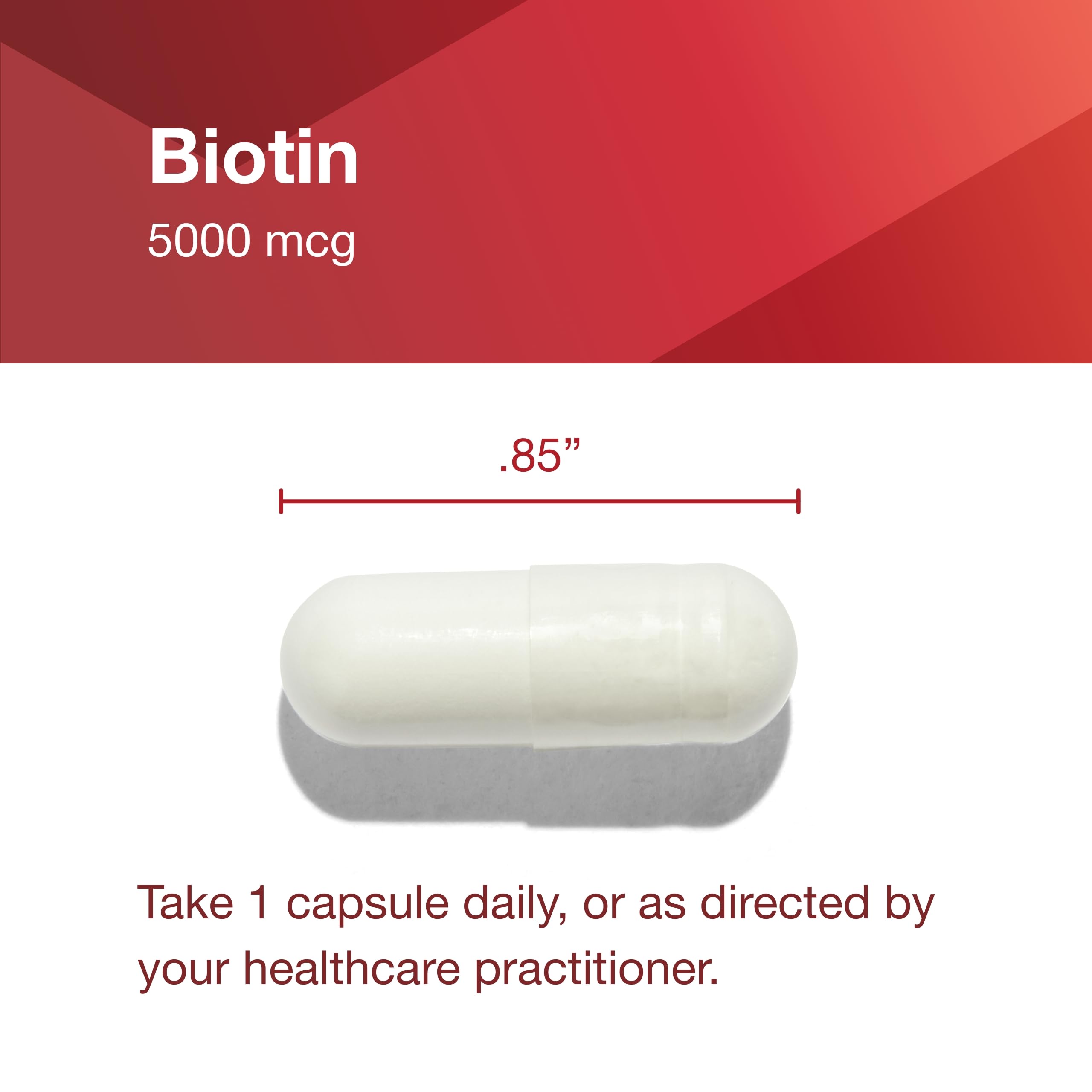 Hair close-up with PROTOCOL FOR LIFE BALANCE Biotin capsules suggesting scalp wellness