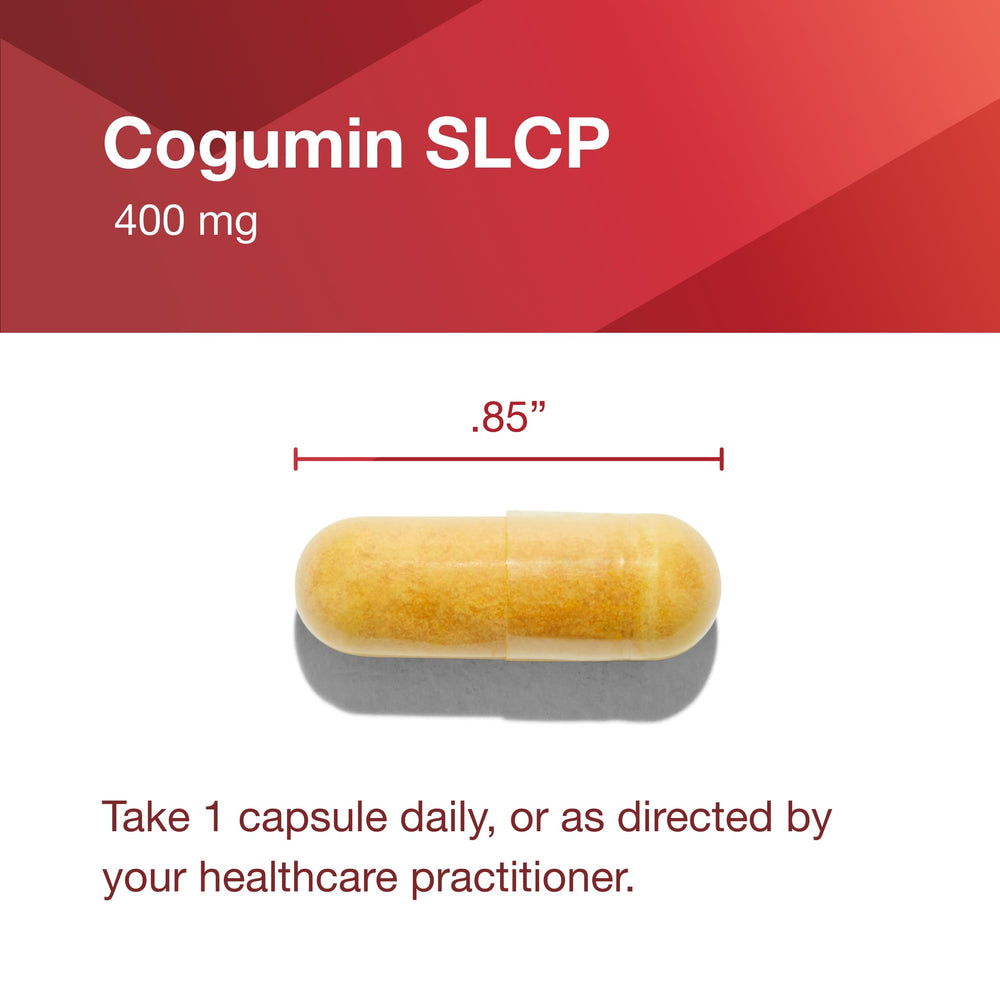 Curcuma Longa extract icon on Cogumin SLCP box.