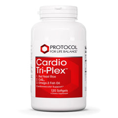 Protocol For Life Balance Cardio Tri-Plex bottle for daily heart health support.