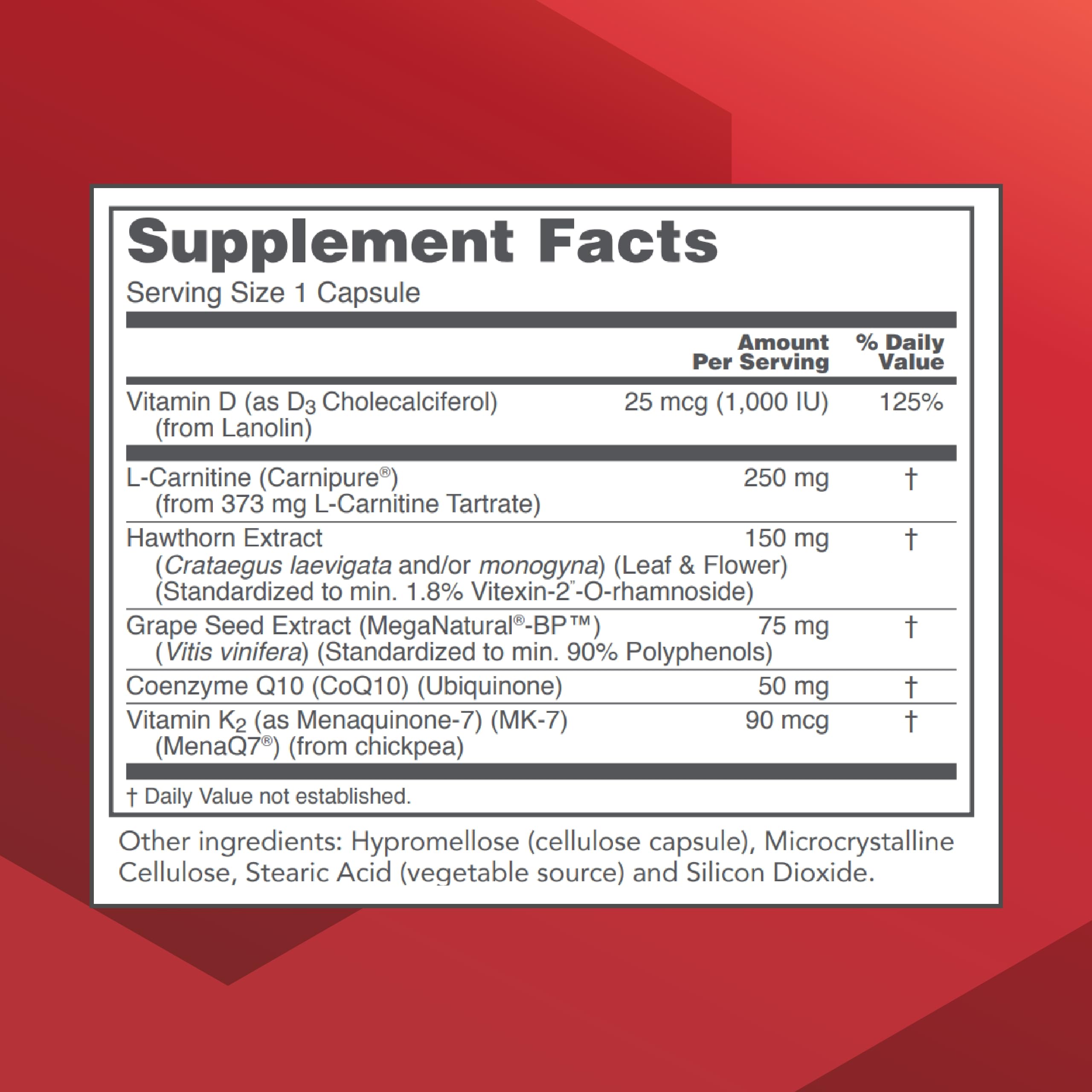 PROTOCOL FOR LIFE BALANCE Clinical Cardio-6 capsules offer convenient daily cardio support.