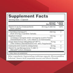 PROTOCOL FOR LIFE BALANCE Clinical Cardio-6 capsules offer convenient daily cardio support.