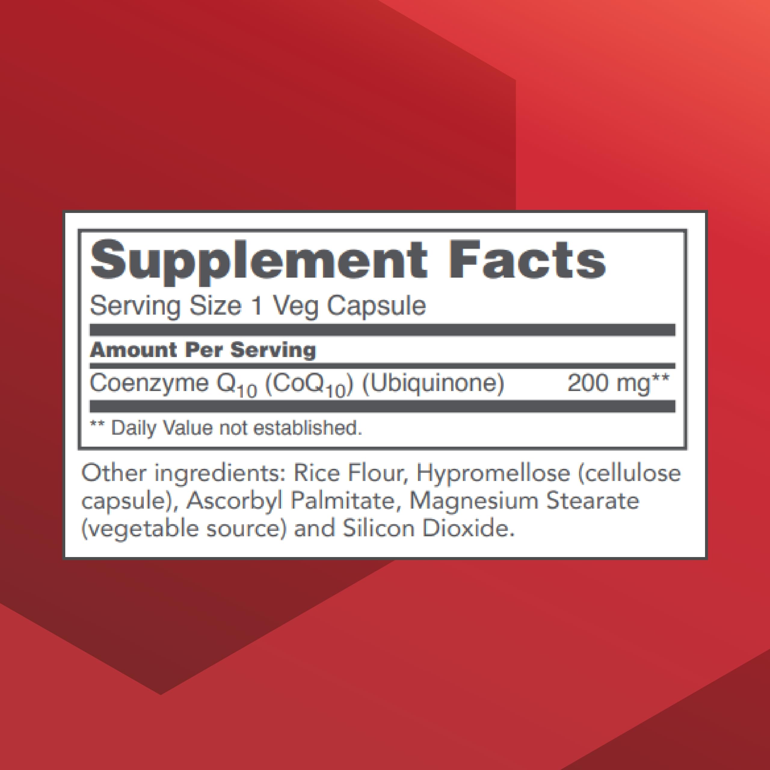 Protocol For Life Balance CoQ10 200 mg capsules in close-up for daily wellness