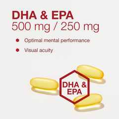PROTOCOL FOR LIFE BALANCE DHA-500 labeled packaging highlighting digestion-friendly design