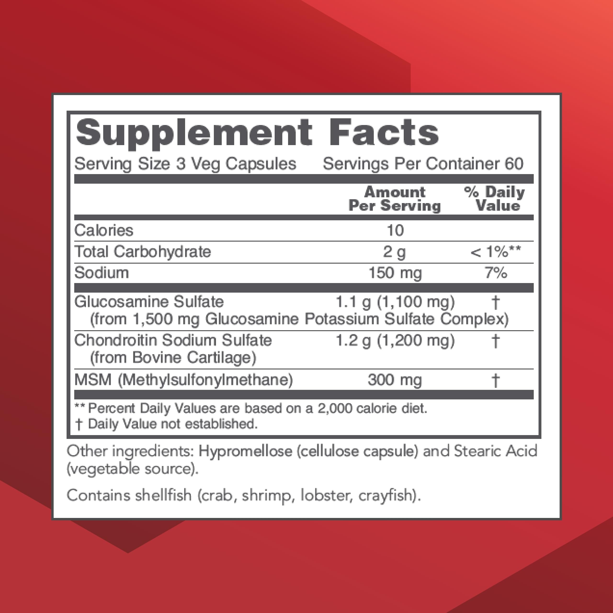 PROTOCOL FOR LIFE BALANCE capsules show a vegan joint support formula.