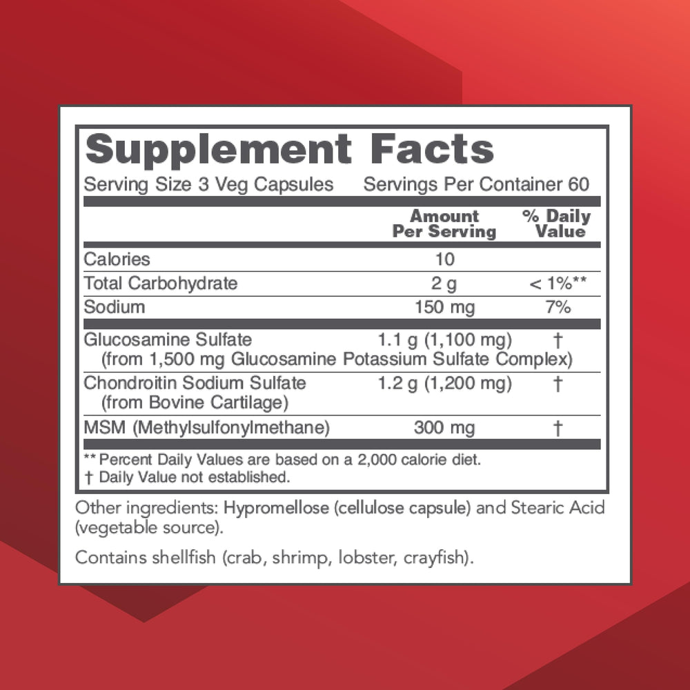 PROTOCOL FOR LIFE BALANCE capsules show a vegan joint support formula.