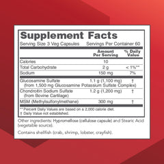 PROTOCOL FOR LIFE BALANCE capsules show a vegan joint support formula.