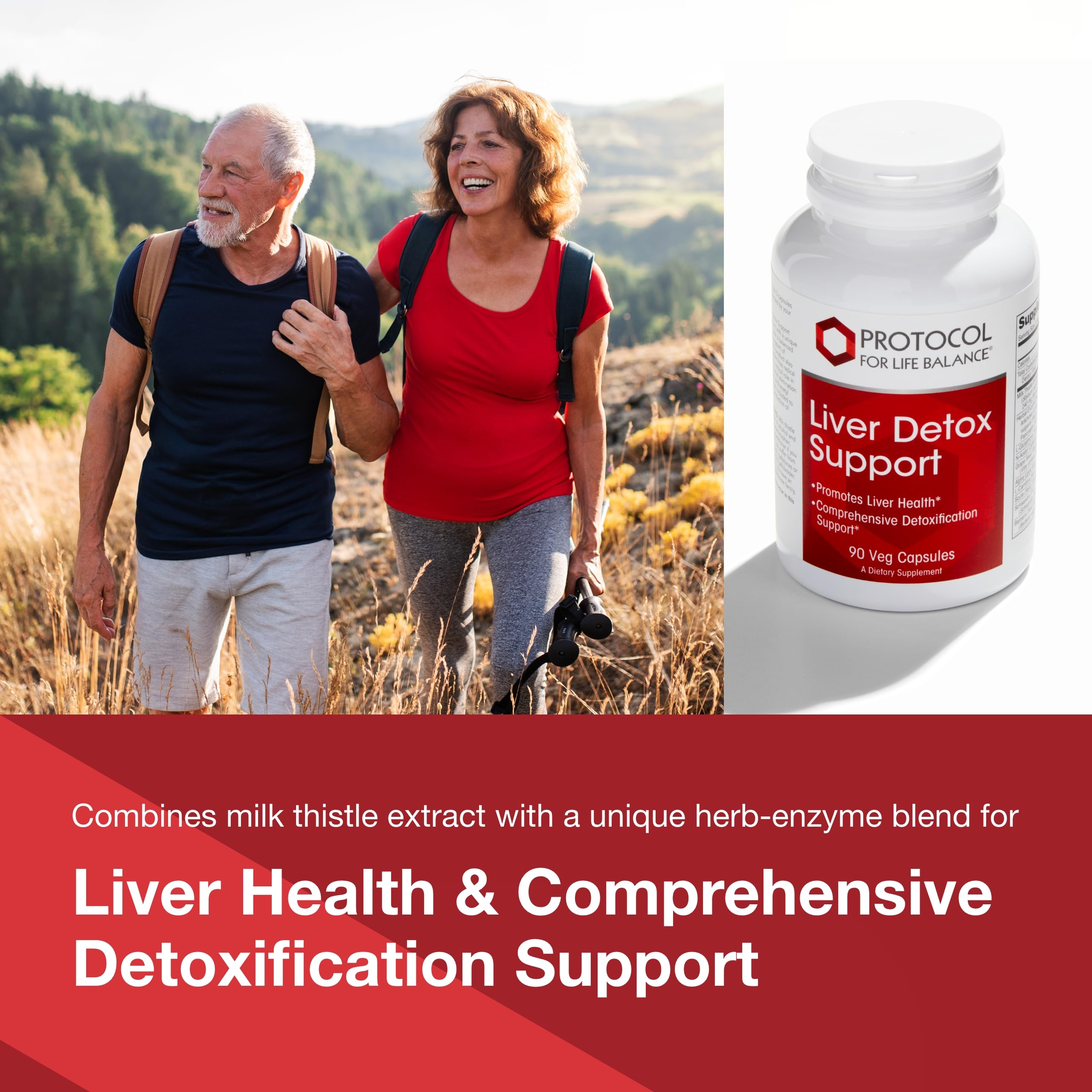 PROTOCOL FOR LIFE BALANCE capsules poured from bottle highlight vegan formula