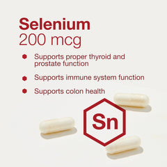PROTOCOL FOR LIFE BALANCE L-selenomethionine ingredient details on label