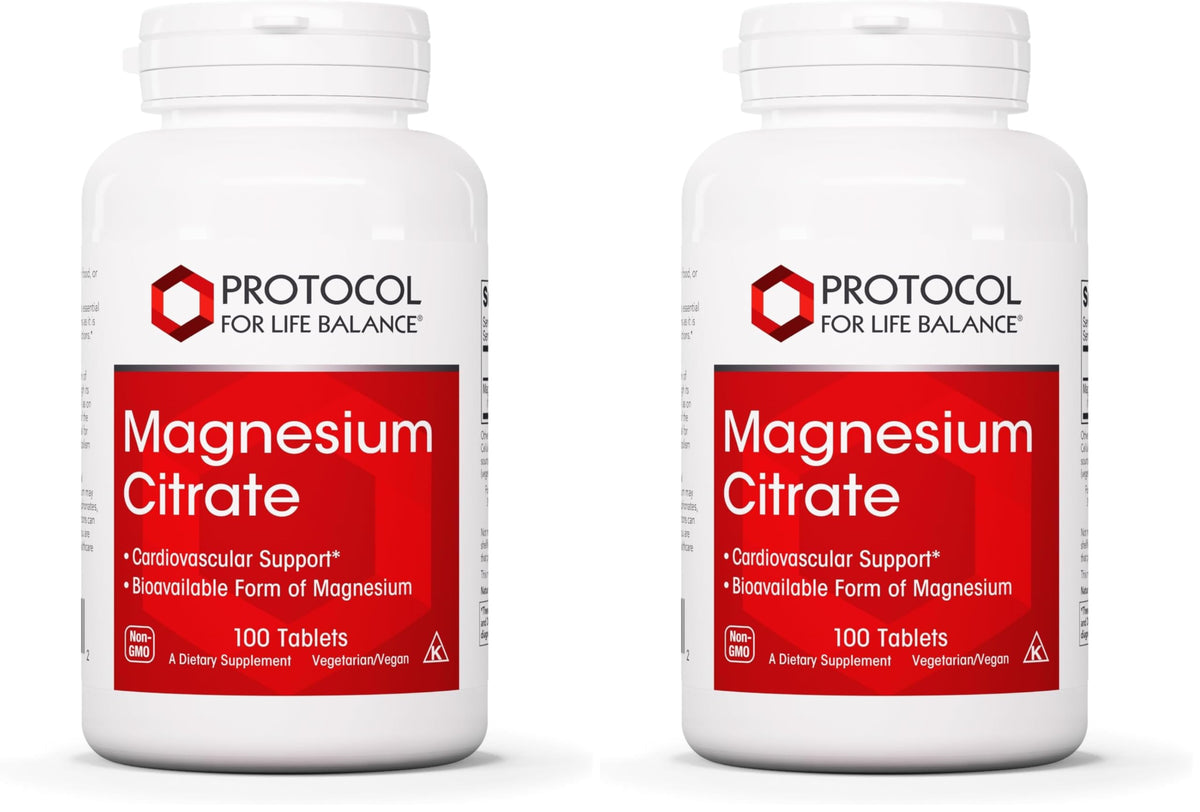 PROTOCOL FOR LIFE BALANCE magnesium citrate 400mg bottle for daily mineral support