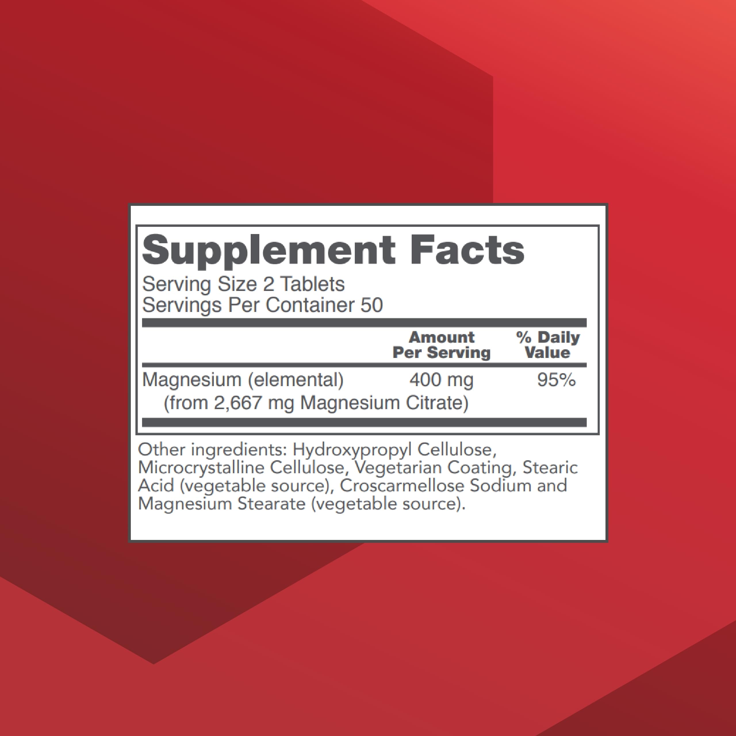 Close-up of PROTOCOL FOR LIFE BALANCE magnesium citrate tablets for easy dosing