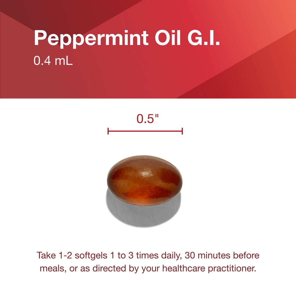 Macro view of enteric coating on Peppermint G.I. capsule for targeted release