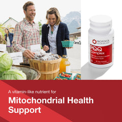 PROTOCOL FOR LIFE BALANCE PQQ Complex capsules ready for daily use.