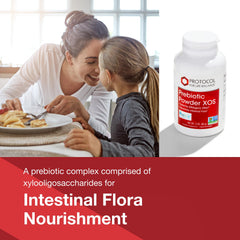 Pouring XOS powder into water shows quick, convenient mix.