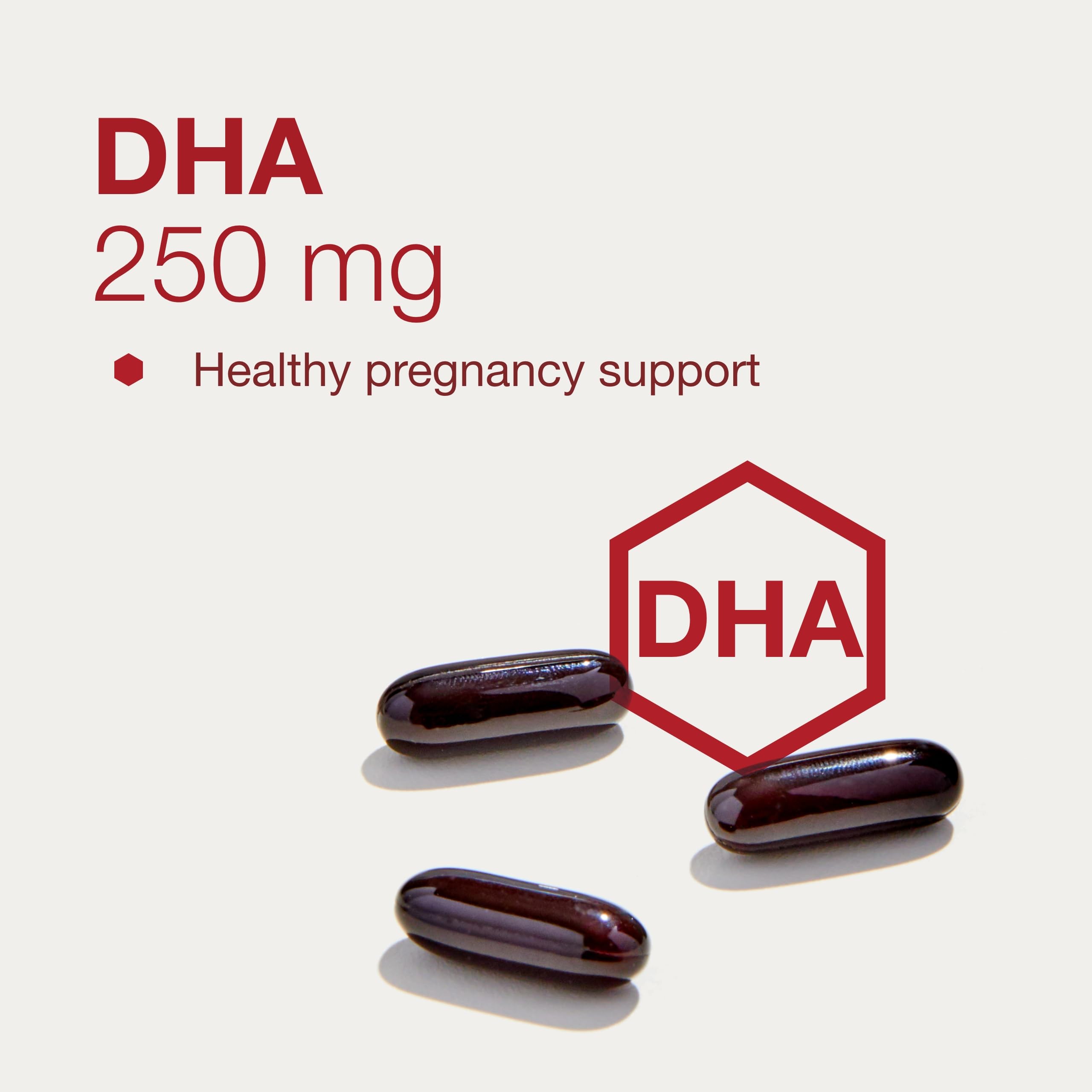 PROTOCOL FOR LIFE BALANCE prenatal DHA nutrition blend image communicates comprehensive prenatal support.