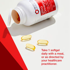 PROTOCOL FOR LIFE BALANCE Ultra Omega 3-D daily softgel dose guide for meals
