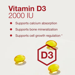 Packaging overview of Protocol For Life Balance Vitamin D3 per-pack design