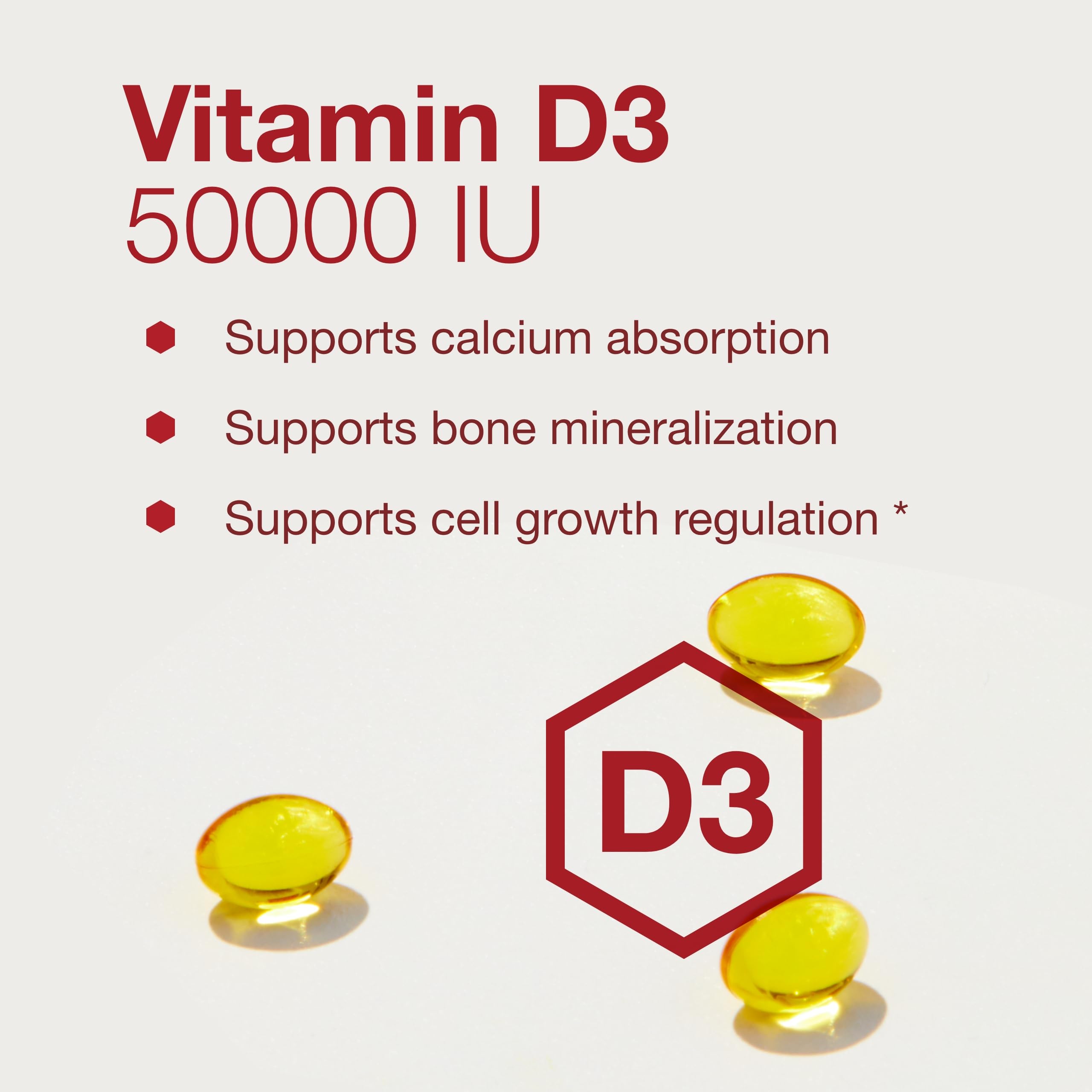 PROTOCOL FOR LIFE BALANCE Vitamin D3 50000 IU label view shows dosage and ingredients.