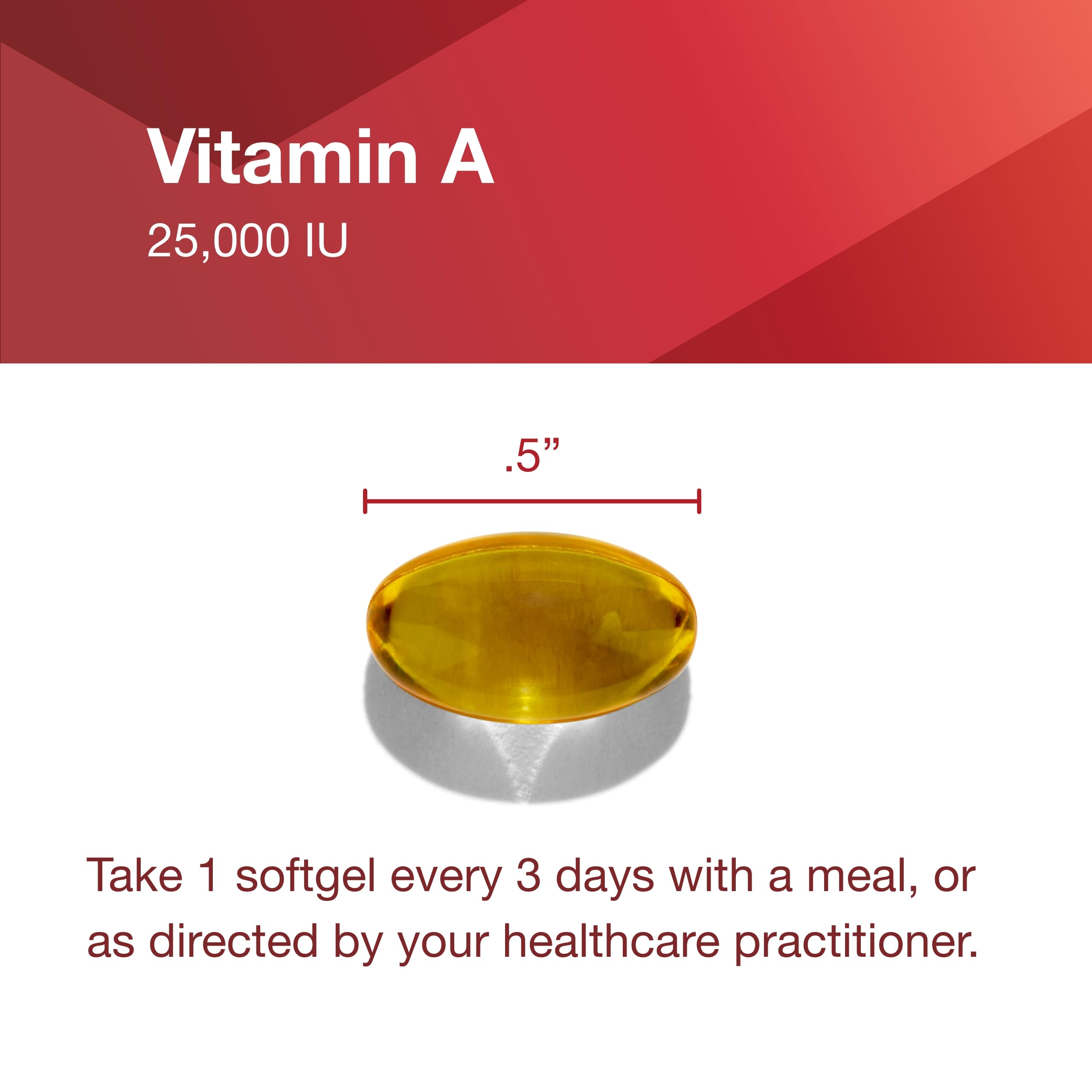 Vitamina A PROTOCOL FOR LIFE BALANCE, cápsulas softgel de ingestión suave