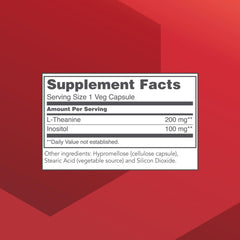 L-Theanine capsules from PROTOCOL FOR LIFE BALANCE for relaxed focus.