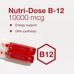 Raspberry flavor enhances daily use of Protocol Nutri-Dose B-12.