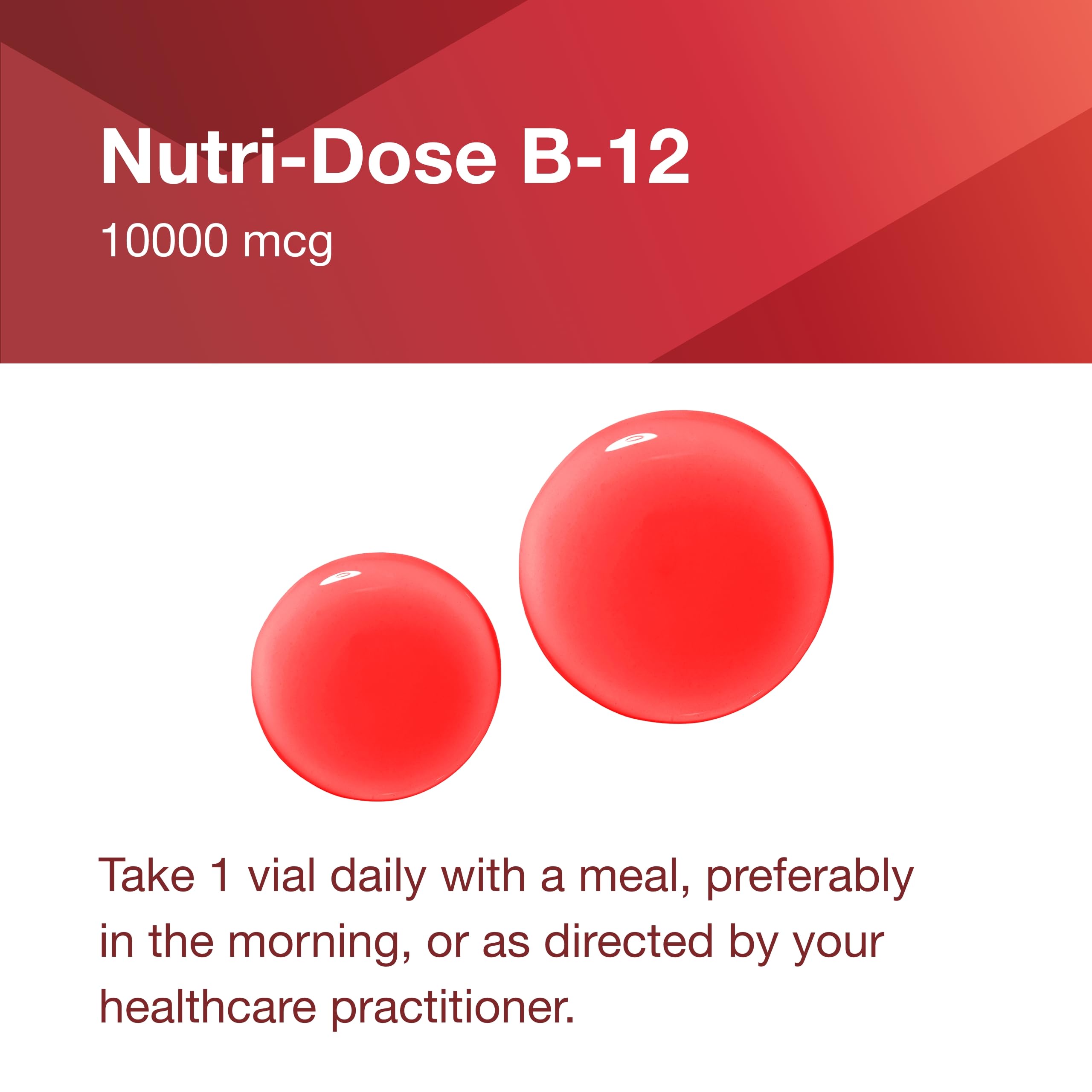 Glass of water with Protocol Nutri-Dose B-12 dropper ready.
